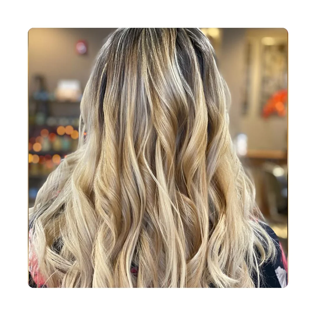 Fashion vivid color hair
