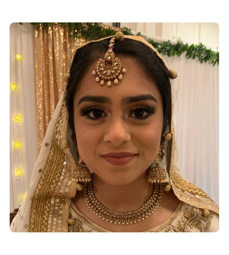Bridal beauty look from the ArtiZan archive